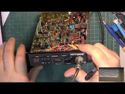 Jesan KT4004 CB27/81 UK FM CB radio -  repair & aignment pt1 of 2