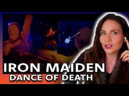 First time reaction to: Iron Maiden - Dance Of Death (En Vivo!) I Artist Reacts I