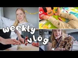 Weekly Vlog | Recipe Testing, Small Business Life