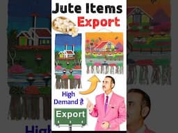 How to export jute from india I jute bag export #shorts #ytshorts #shortsfeed #rajeevsaini