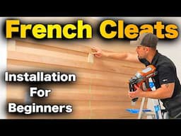 How To Build A French Cleat Wall - DIY Garage Storage!