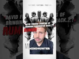 Is David Fincher thinking of bringing Mindhunter back…? #Mindhunter #DavidFincher #Netflix