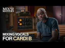 Leslie Brathwaite mixing vocals for Cardi B | Sneak Peek