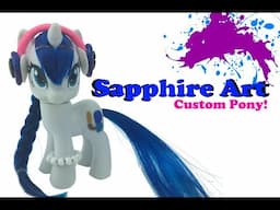 MLP: Sapphire Art OC Custom