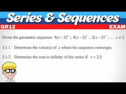 Sequence Series Exam Questions