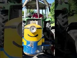 Traktortreffen #automobile #tractor  #minions #power