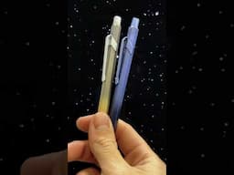 Galactically Good Ballpoint Pens! Caran d’Ache 849 Cosmic Blue and Cosmic Gold Shine Bright #cosmic