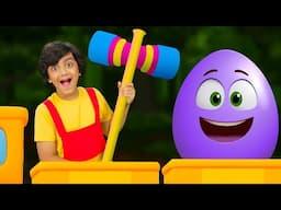 Surprise Eggs Vegetable Nursery Rhyme for Kids | BabyBillion