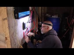 Wiring the Off grid Alaska cabin for a refrigerator