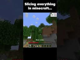 Minecraft but You Can SLICE EVERYTHING