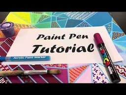 Paint pen tutorial, the basics ￼