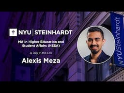 NYU Steinhardt Higher Education and Student Affairs (HESA) | A Day in the Life