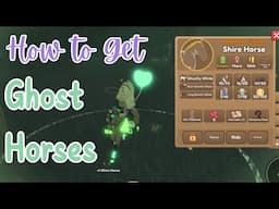 How to Get GHOST HORSES + Spawn Locations! 👻 | Wild Horse Islands