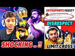 SHOCKING! Goldy Bhai & Ghatak in Scout's LIVE 🚨 Sid on Fans "LIMIT CROSSED" ⚠️ Skyesports PP Matter!