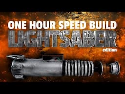 One Hour Speed Build Lightsaber edition