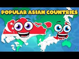 Discover The MOST VISITED Countries In Asia! | KLT Geography