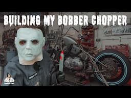 Building My Hardtail Bobber Chopper / Halloween Special