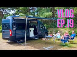 Family day out in the epic new camper van