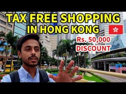 Hong Kong Mein Tax Free Shopping - Hong Kong Travel Vlog