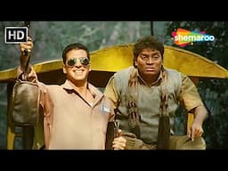 COMEDY LEGENDS - Johnny Lever & Akshay Kumar - Khatta Meetha - Most Funny Movie Scene