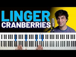 How To Play "Linger" by The Cranberries [Piano Tutorial + Chord Chart]