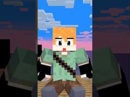 Cross the river challenge #trending #minecraft #friendship #minecraftanimation #anime