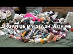 Yarn Stash Reorganization +Stash Tour + Notion for Knitters || Pasley Knits Podcast Episode 2