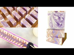 Making Soap at Home • Can I Replicate my White Sage and Lavender Soap Design? #soapmaking #soap