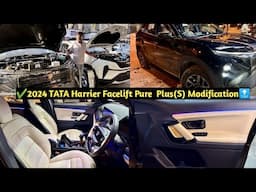 ✅ 2024 Tata Harrier Facelift Pure plus(S)To Top Modification✅ Harrier Modified✅ Harrier Modification