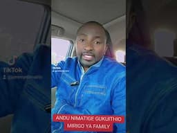 ANDU MATIGE GUKUITHIO MIRIGO YA ANDU AO.