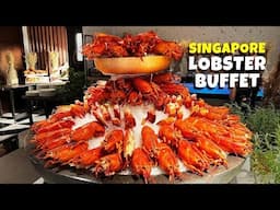 The GREATEST Chili Crab & LOBSTER MOUNTAIN Buffet in Singapore! 🦀🦞 | Foods to Eat Before You Die #69