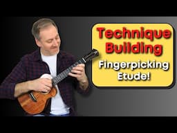 Intermediate Ukulele Etude for Hammer-Ons, Pull-Offs, Slides, & Swing Rhythm!