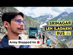 How This ₹450 Bus Ride Worth Million Rupees | Srinagar to Kargil Ladakh 🚌