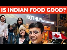 Where to get Indian Food in Toronto | Canada Vlog | Kothur Indian Cuisine in Toronto