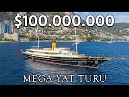 $100.000.000 Değerindeki 90 Metrelik Lüks Mega Yat NERO