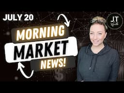 Thursday's Stock Market News! TSLA & NFLX Earnings, GOOGL AI for News, XOM Lithium Plant + More!