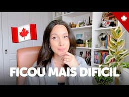 Minha OPINIÃO SINCERA sobre as (muitas) mudanças da IMIGRAÇÃO CANADENSE