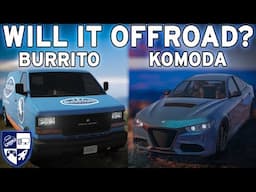 Declasse Bugstars Burrito & Lampadati Komoda | Will it Offroad? GTA Online