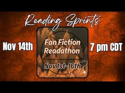 Fan Fiction Reading Sprints