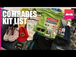 Comrades Marathon 2024 Kit: My Up Run Kit List