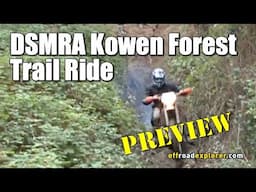 DSMRA Kowen Forest Trail Ride