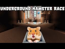 Hamster in UNDERGROUD MAZE Roller Coaster 😲 in Minecraft