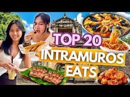 2024 Intramuros Food Guide: 20 Must-Try Eats & Drinks (w/ Prices) • Old Manila Food Trip Budget Vlog