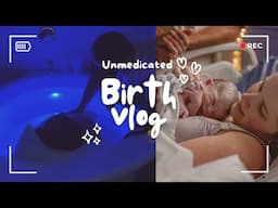 POSITIVE UNMEDICATED HOSPITAL BIRTH  Baby Number 2 / Surprise Gender