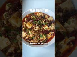 vegan mapo tofu with the numbing heat from Sichuan peppercorns! Also one of my fav tofu recipes ❤️