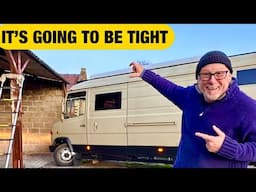 Will The Vario Camper Van Squeeze Into The New DIY Campervan Conversion Workshop?