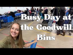 Goodwill Bins Haul 44 Lbs of Clothing To Sell On Ebay Poshmark & Mercari