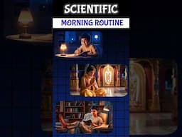 SCIENTIFIC MORNING ROUTINE | #shorts