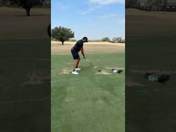 Watch LIV pro golfer Eugenio Chacarra as he takes a flawless swing #golf #livgolf