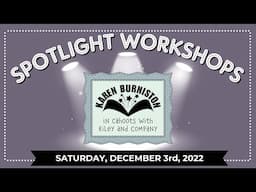 SSBE Shop @home - Karen Burniston Spotlight